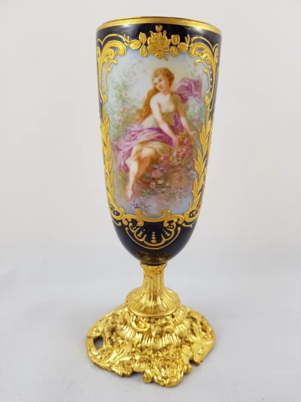 SÈVRES - Coupe signée COLLOT