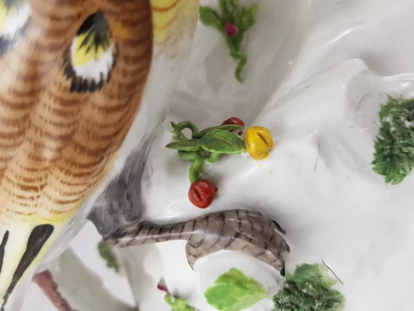 CHELSEA - Groupe d’oiseaux en porcelaine – Image 6