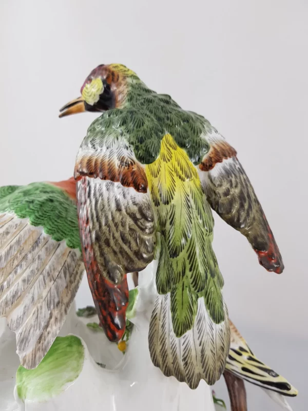 CHELSEA - Groupe d’oiseaux en porcelaine – Image 5