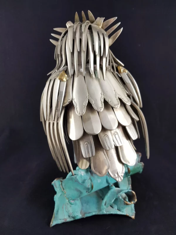 GÉRARD BOUVIER - Sculpture Hibou (Vendu) – Image 3