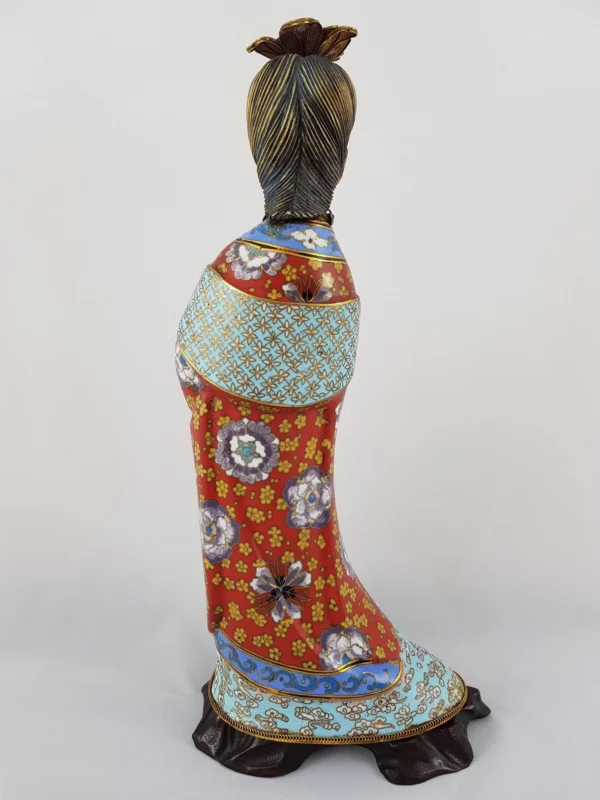 CHINE - Statuette cloisonnée – Image 2