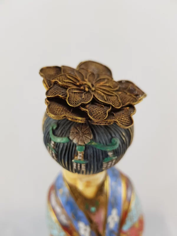 CHINE - Statuette cloisonnée – Image 3