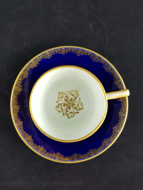 MEISSEN  - Tasse litron et sa soucoupe (vendu) – Image 2