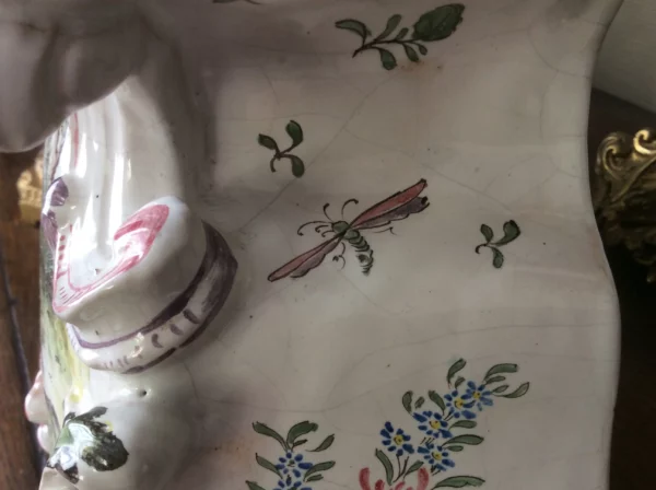 MOUSTIER - Pendule en Faïence (Vendu) – Image 6