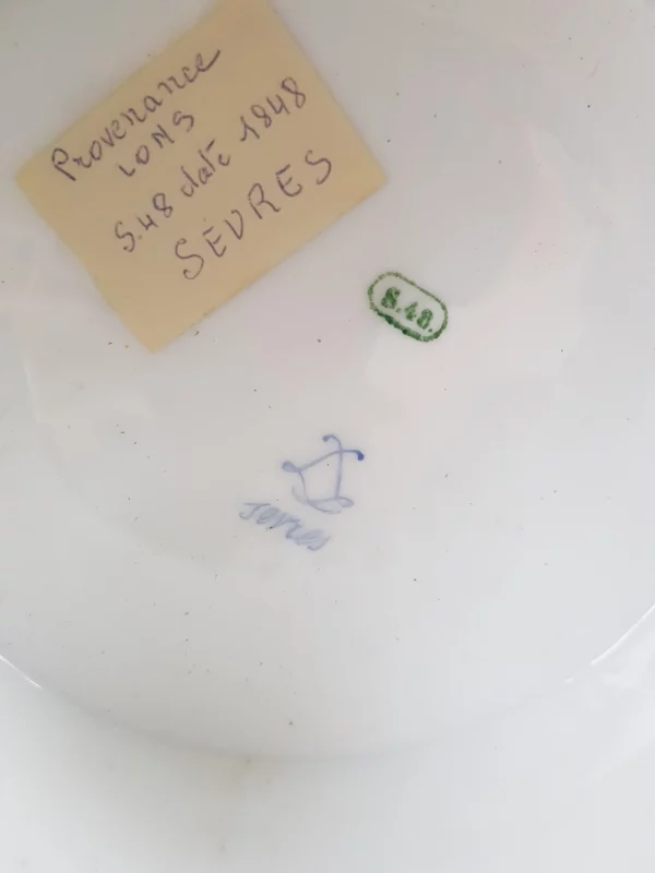 SÈVRES - Corbeille "Jasmin" monogrammé – Image 6