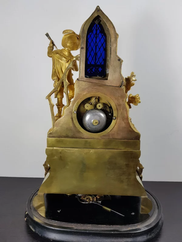 PENDULE dorée sous son globe – Image 4