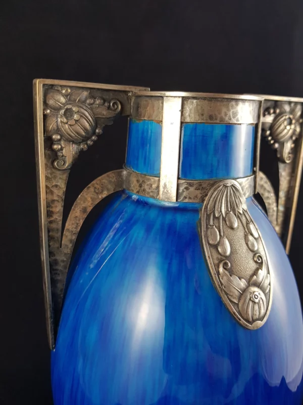 SEVRES - Grand vase en faïence, Paul Milet (Vendu) – Image 3