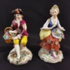 SITZENDORF - Jeune couple en porcelaine fine