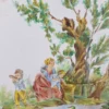 ASSIETTE  ajourée en faïence de Marseille, marquée VP – Image 2