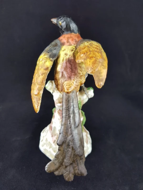 BOURDOIS et BLOCH - Oiseau coloré en porcelaine – Image 3