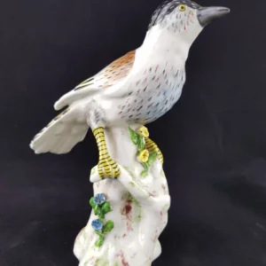 BOURDOIS et BLOCH - Oiseau en porcelaine