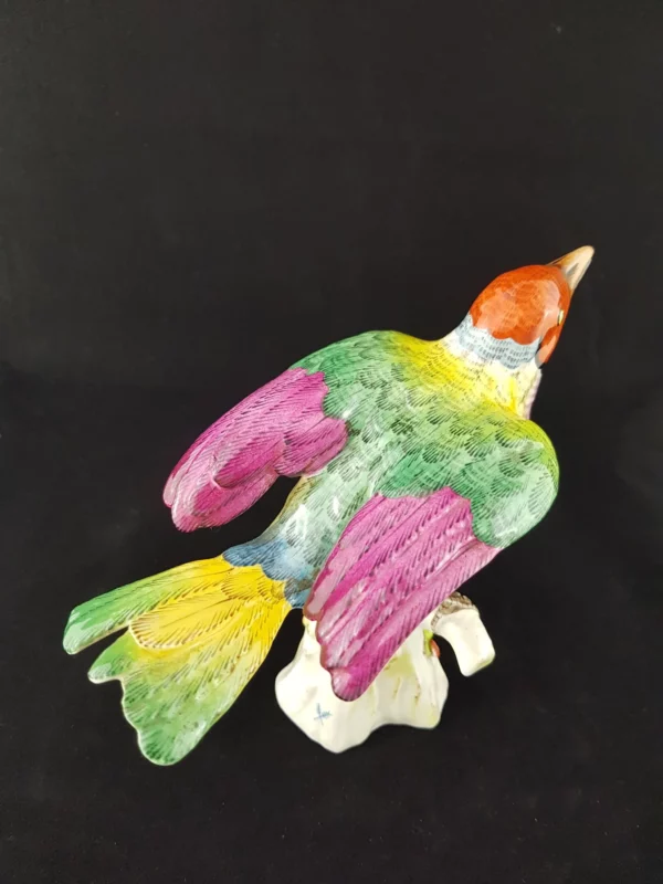 BOURDOIS et BLOCH - Oiseau en porcelaine – Image 2