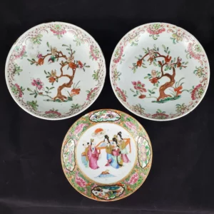 CHINE - Lot de 3 coupelles