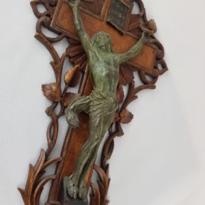 CHRIST sur la croix, en Bronze