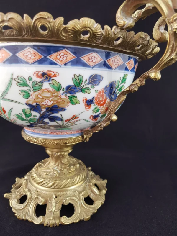 IMARI (dans le goût de) - Coupe en porcelaine – Image 3