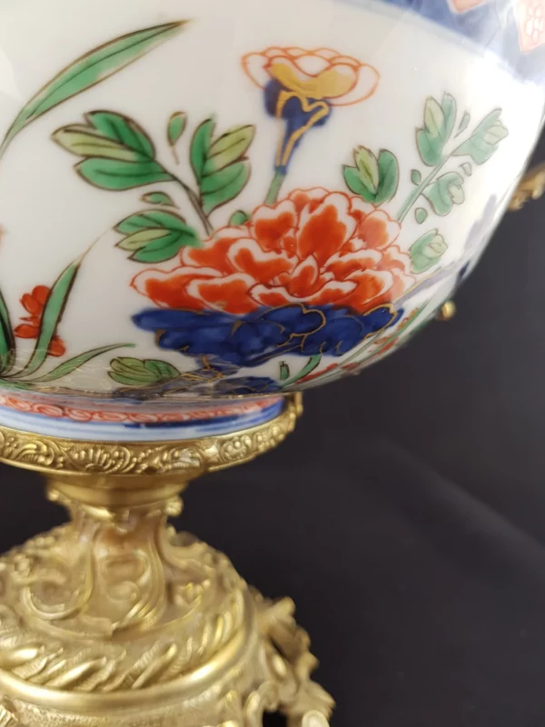 IMARI (dans le goût de) - Coupe en porcelaine – Image 4