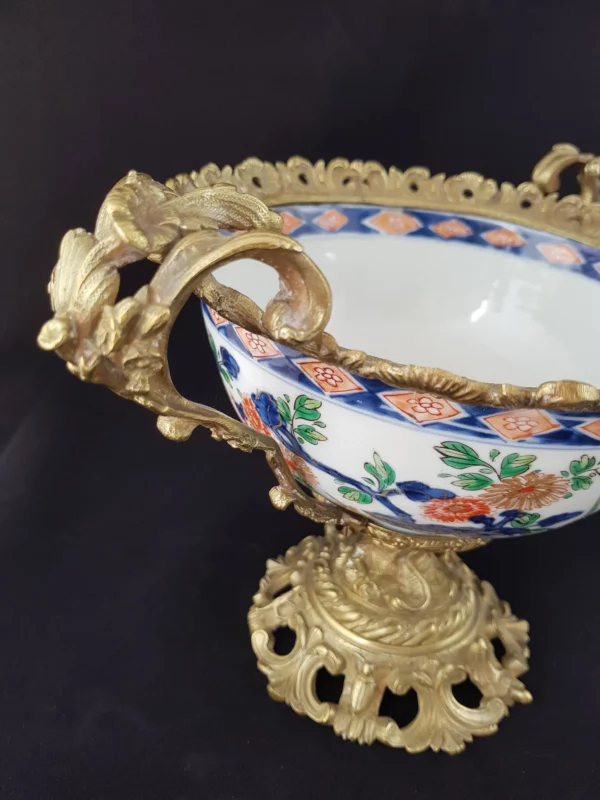 IMARI (dans le goût de) - Coupe en porcelaine – Image 6