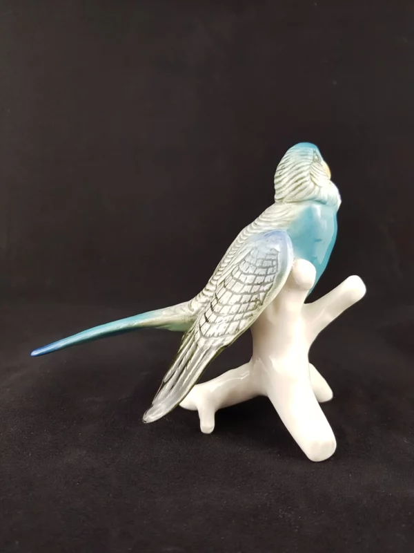 KARL ENS - SAXE - Perruche en porcelaine – Image 2