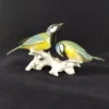 KARL ENS - SAXE - Mésanges en porcelaine