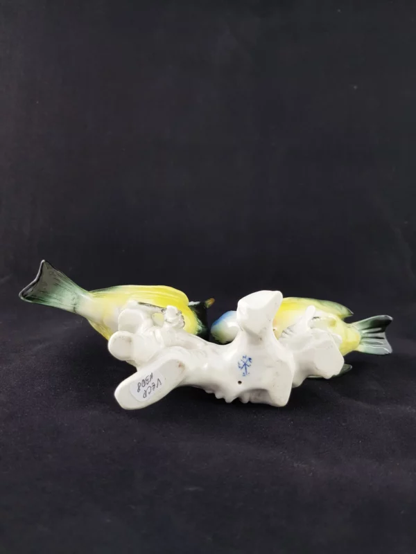 KARL ENS - SAXE - Mésanges en porcelaine – Image 3