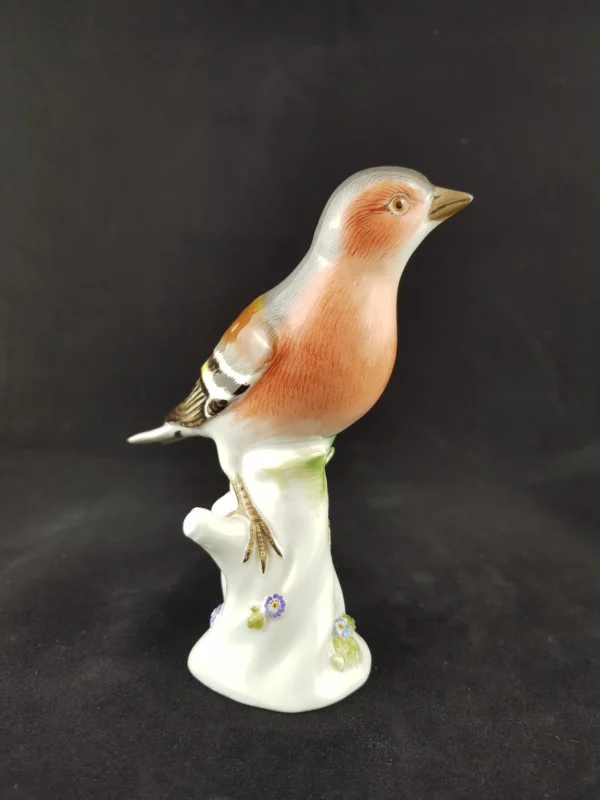MEISSEN - Pinson sur branche en porcelaine – Image 2