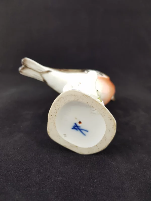 MEISSEN - Pinson sur branche en porcelaine – Image 4