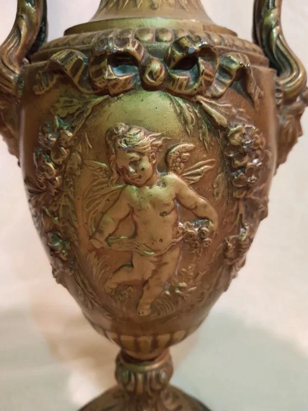 VASE (la paire) en régule – Image 3