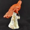 LOCRÉ - Oiseau en porcelaine corail – Image 3