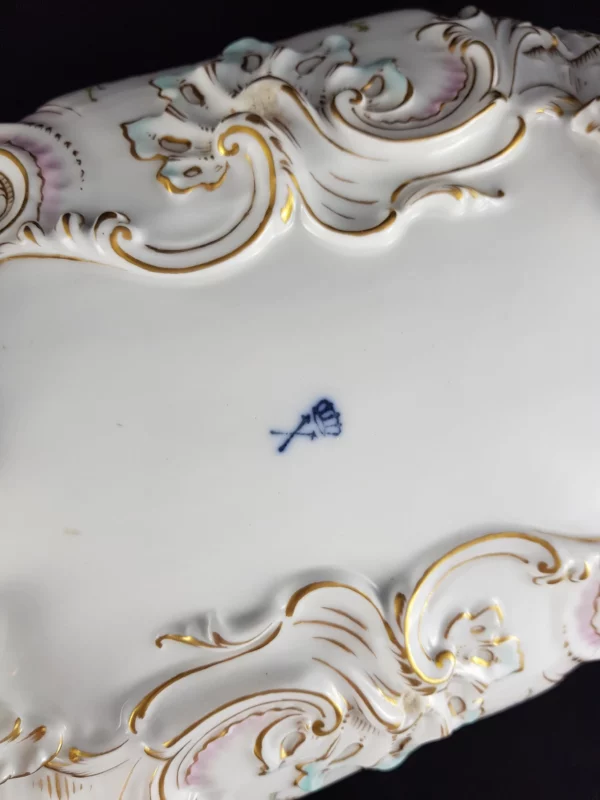 SAXE - Grande jardinière en porcelaine – Image 5
