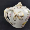HOCHST - Pot à sucre en porcelaine, motif floral doré – Image 4