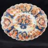 IMARI - Plat Ovale en porcelaine au décor floral traditionnel