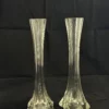 ART NOUVEAU - Paire de vases soliflores en verre