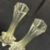 ART NOUVEAU - Paire de vases soliflores en verre – Image 2