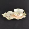 LIMOGES - Tasse et sous tasse (Vendu)