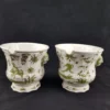 MOUSTIER - Légumier couvert sur son plateau d’origine et 2 rinces-verres – Image 6