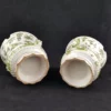 MOUSTIER - Légumier couvert sur son plateau d’origine et 2 rinces-verres – Image 7