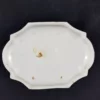 MOUSTIER - Paire de plats en faïence, signés EF – Image 5