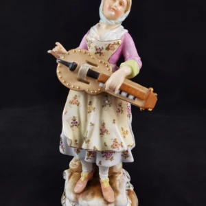 RUDOLSTADT VOLKSTEDT - Femme avec vielle à roue