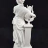 RUDOLSTADT VOLKSTEDT - Femme à la harpe, en biscuit – Image 3