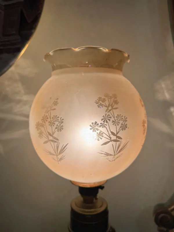 GAGNEAU PARIS - Lampe à pétrole transformée en lampe électrique – Image 2
