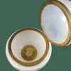 Drageoir en opaline blanche et bronze doré – Style Charles X – Image 4