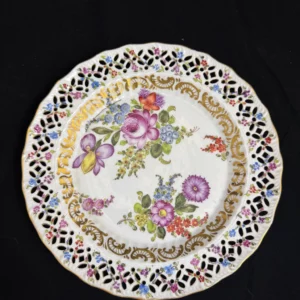 PARIS - Eugene Clauss - Assiette ajourée