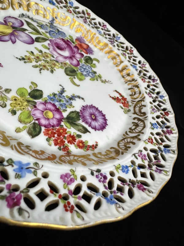 PARIS - Eugene Clauss - Assiette ajourée – Image 2