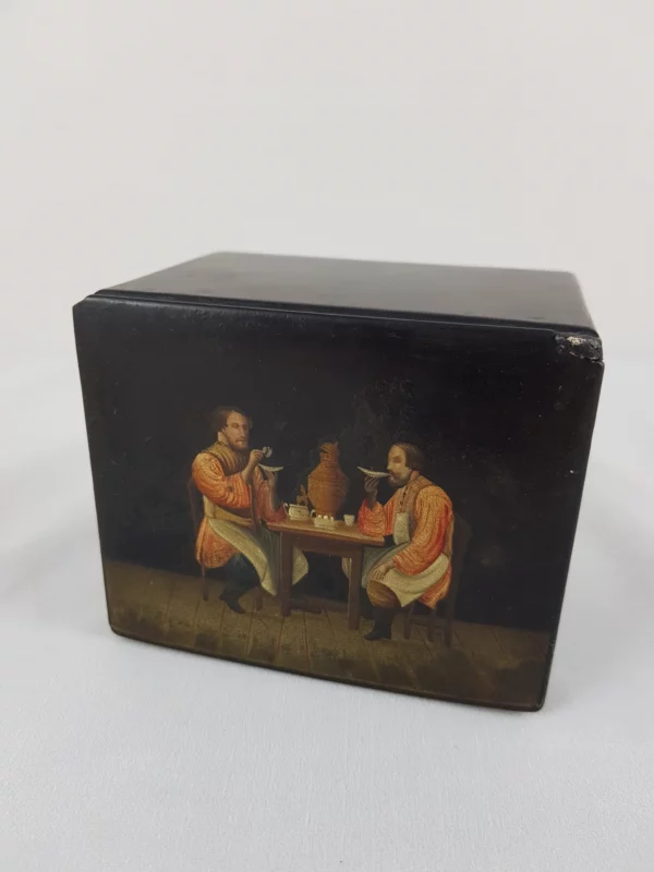RUSSIE - Vassily Ossipovitch VICHNIAKOV - Boîte à thé en papier