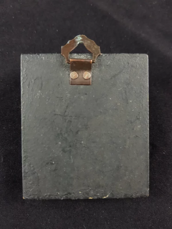 RUSSIE - ICÔNE religieuse de voyage en argent 925 – Vierge à l'Enfant – Image 2