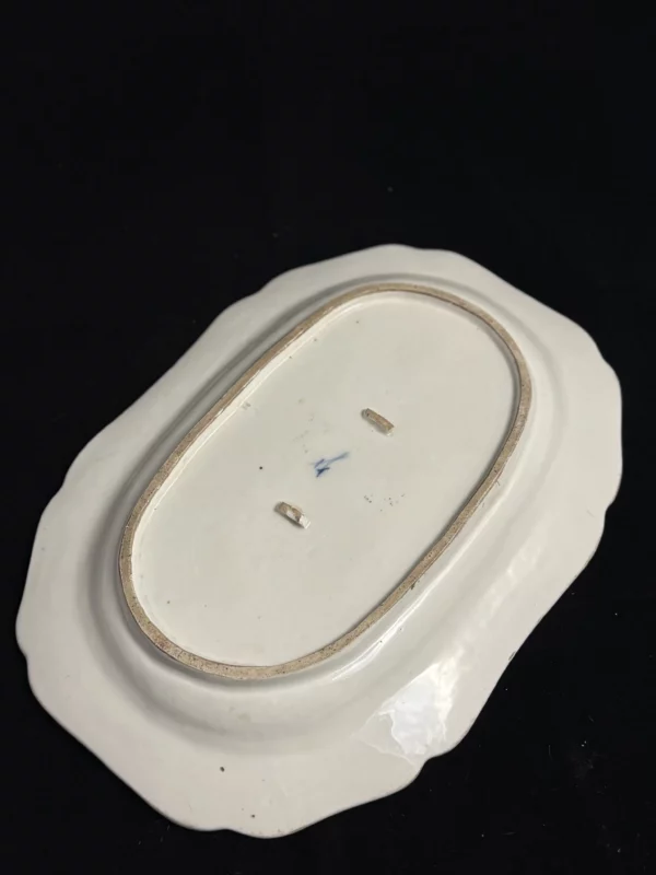 MEISSEN - Grand plat ovale en faïence – Image 3
