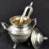 Lot : Élégant Service à Sucre en ARGENT MASSIF – 3 Pièces – Image 4