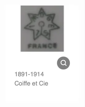 LIMOGES - Plateau en porcelaine, Maison Coiffe et Cie – Image 3