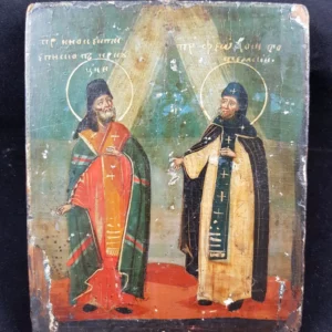 RUSSIE - ICÔNE de voyage, XIXè